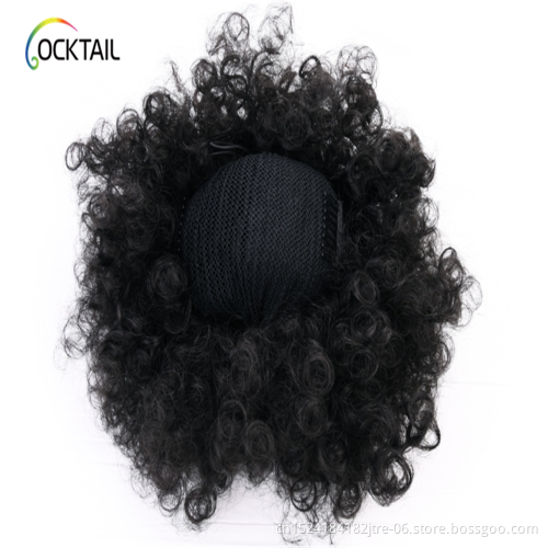 Wholesale japanese fiber synthetic hair accessories big hair buns 107g two small hair buns 35g for sale